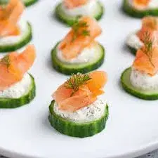 Smoked Salmon canapes
